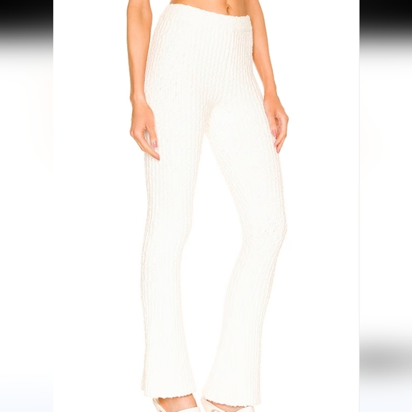 New. Tara Boucle Knit flarPant NBD REVOLVE flare pants/ Sweater pants/legging - Picture 3 of 6